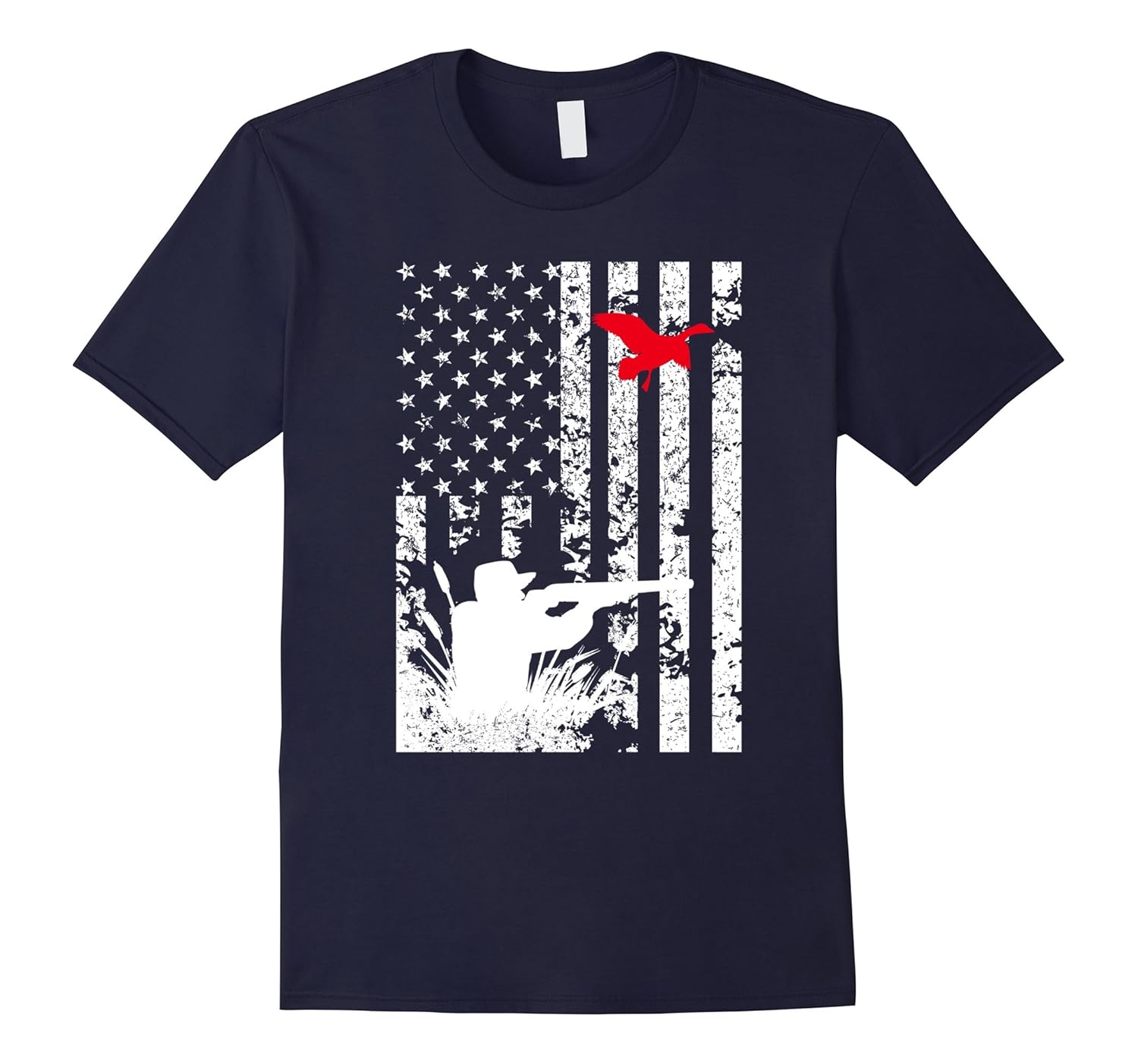 Duck Hunting Flag T shirt-T-Shirt