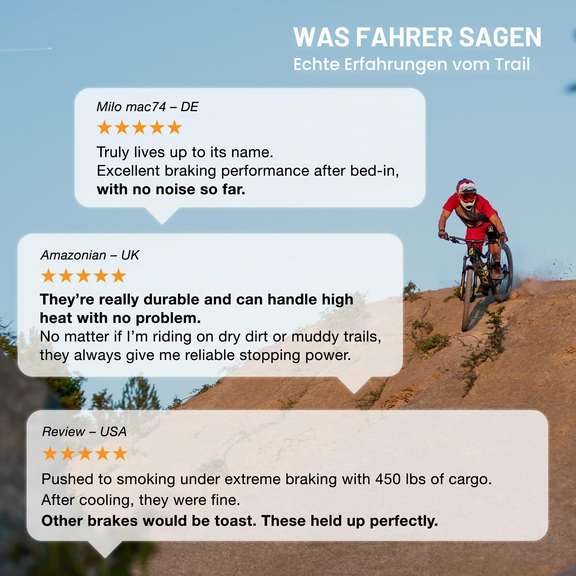 Top Brake Scheibenbremsbeläge für Elektrofahrräder, kompatibel mit Shimano Saint BR-M810/820, XTR-M9120, TEKTRO, TRP 4-Kolben | E-MTB, Fahrradparkplatz | E-Bike-Verbindung, langlebig, Gold(2 Paar) 7