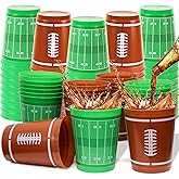 Sawowkuya 24pcs Football Cups 16OZ Football Party Decorations Cups for Football Theme Decoration