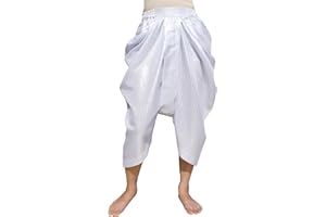 RaanPahMuang Sukhothai Traditional Mixed Fabric JonGrabaen Thai Pants