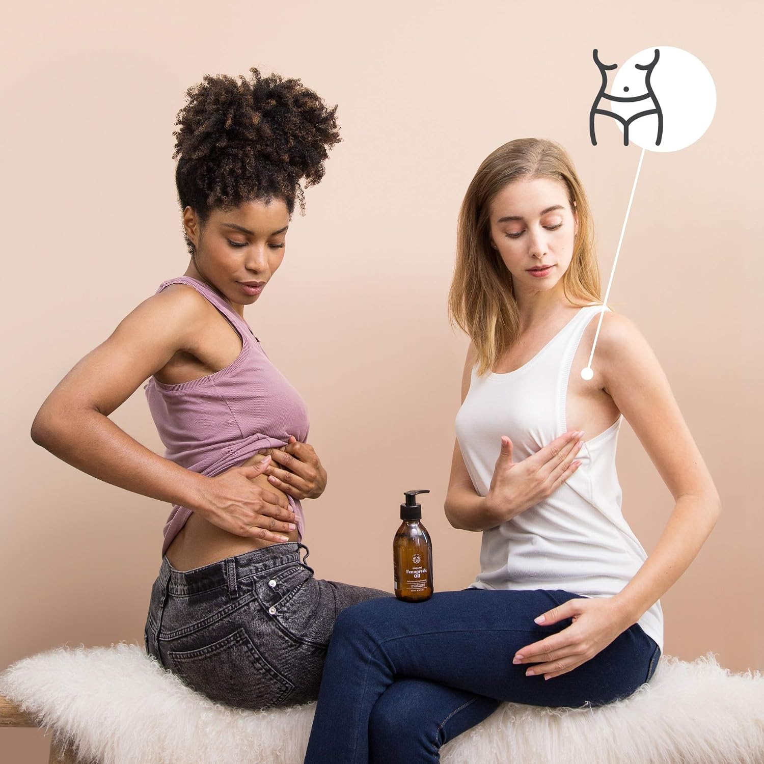 BIONOBLE Organic Fenugreek Oil for Breast Growth, Firms and Shapes Breasts and Buttocks, 100% Natural Origin - Image 4