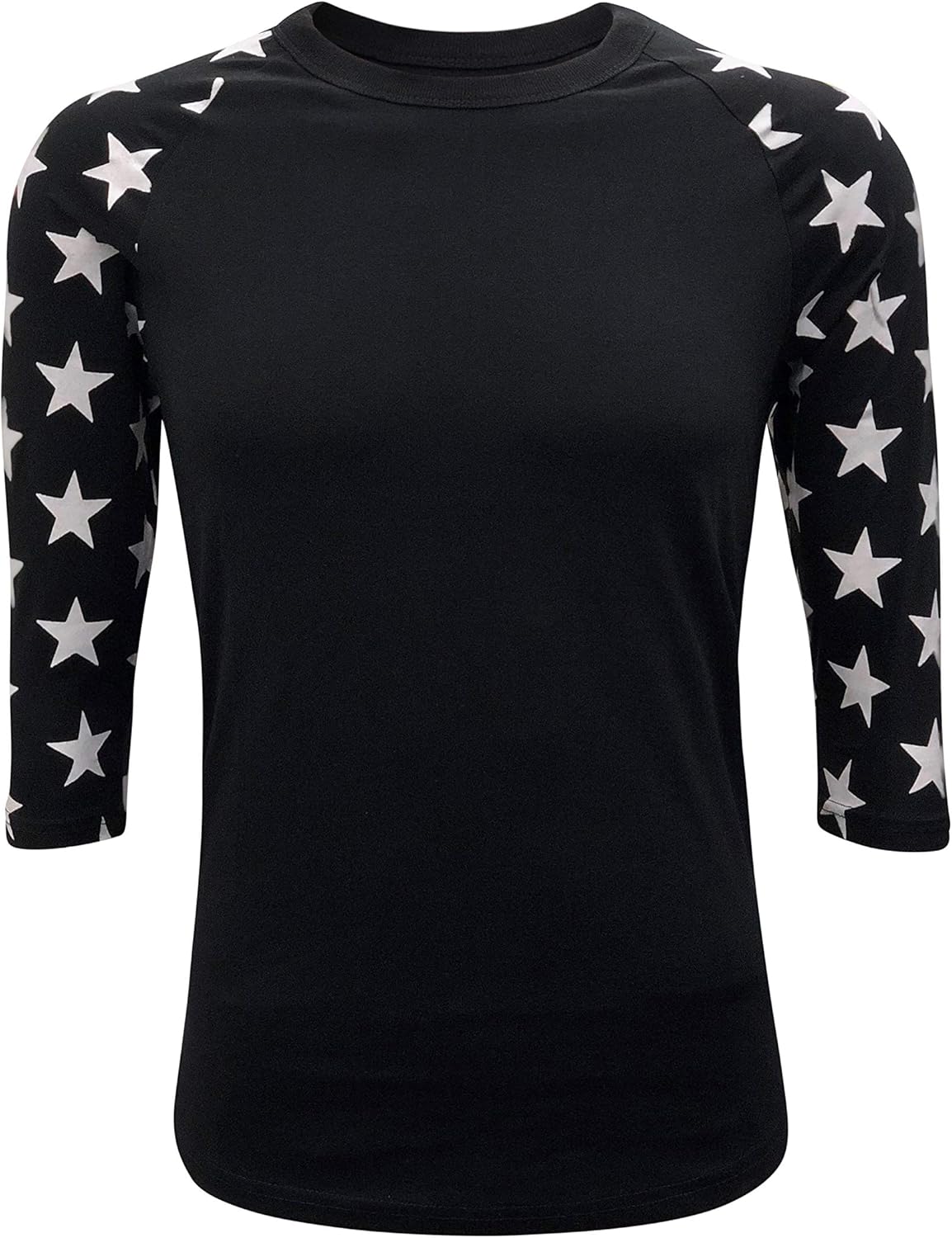 star sleeve raglan