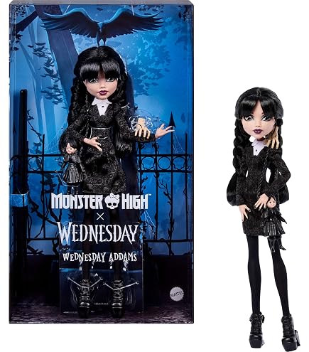 Amazon.com: Monster High x Wednesday Addams Doll | Collector