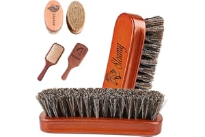 UIDMEN Personalized Horse Brush with Pattern and Name, Custom Horse Brushes for Grooming and Shedding, Gifts For Horse Lovers