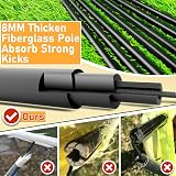 Happy Jump Upgraded Pop Up Football Goals 4x3FT Portable Black Orange view 5