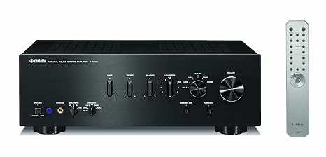 Yamaha A-S 700 Natural Sound HiFi Vollverstärker (2 x 90W RMS, Pure Direct, Phono Eingang, Loudness, Alu Front) schwarz