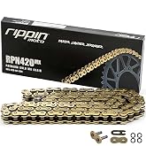 Rippin Moto 420 O-Ring Dirt Bike, Motorcycle Chain - RPN420MX - 112-Link | 420MX Premium O-Ring Motocross Chain - fits Surron LBX, Talaria MX3/MX4/, Rawrr Mantis &amp; E-Ride PRO SS 2.0