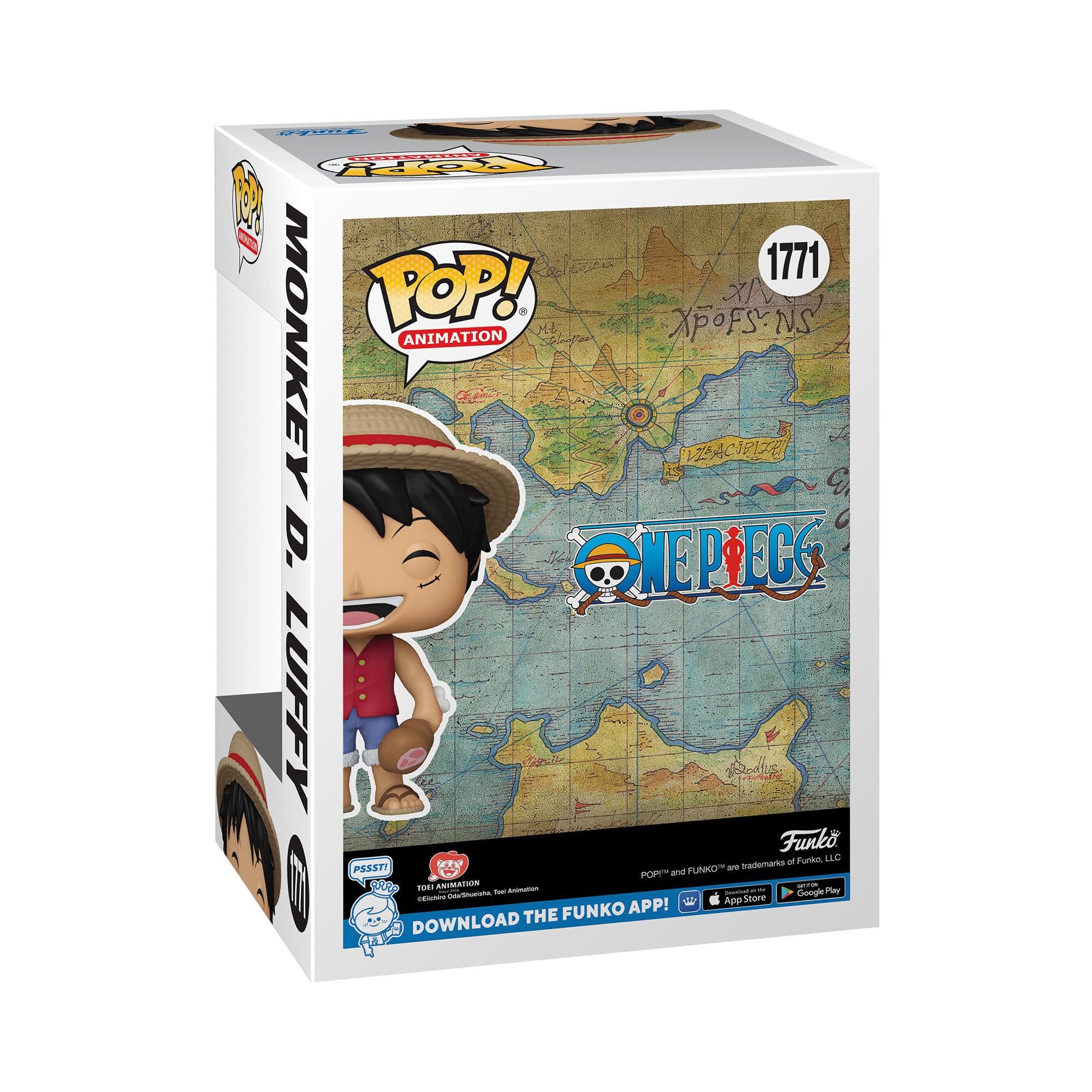 Funko POP Animation: Monkey D. Luffy - One Piece - Collectable Vinyl Figure - Gift Idea - Official Merchandise - for Kids & Adults - Anime Fans - Model Figure for Collectors