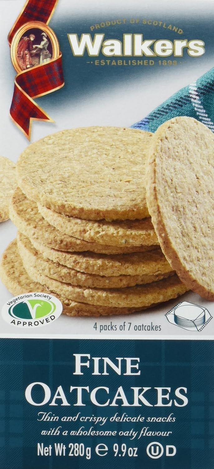 Walkers Shortbread Fine Oatcakes 280g (1 x 280 g) Amazon.de
