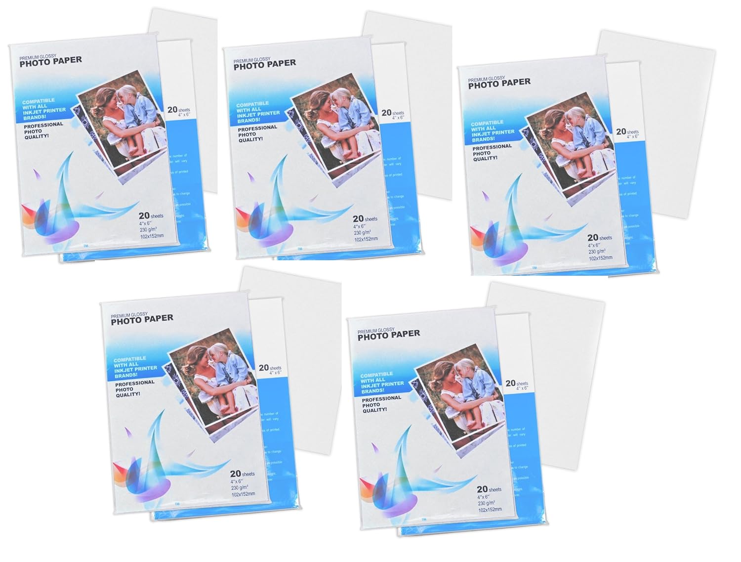 Premium Glossy Photo Paper 100 sheets 4x6