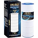 POOLPURE PLFC-8610 Pool Filter Replaces PA100, Ultral-D1, Unicel C-8610, C-7487, Filbur FC-1290, Hayward CX1100-RE, Hayward c1100, 100 Sq.ft Filter Cartridge 1PACK