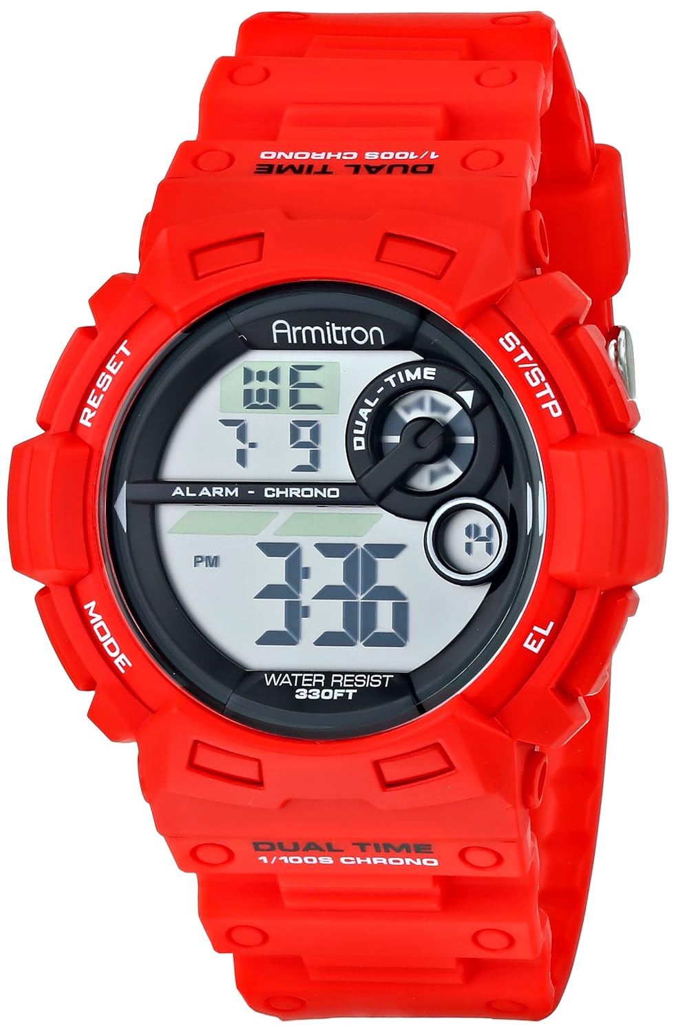 Armitron Sport Men s 40 8295RED Digital Chronograph Red Resin Strap