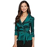 Alex Evenings womens Stretch Taffeta Blouse Dress
