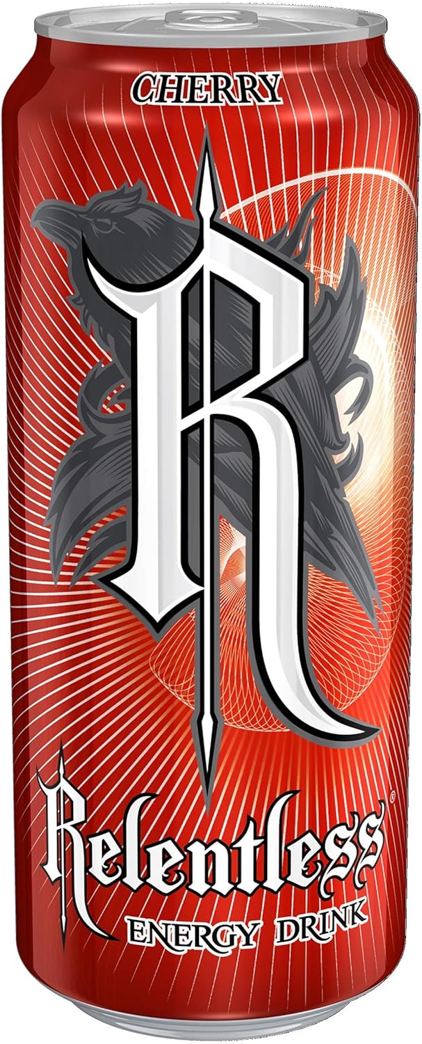 Relentless Cherry Flavour Energy Drink, 500ml Amazon.co.uk Prime Pantry