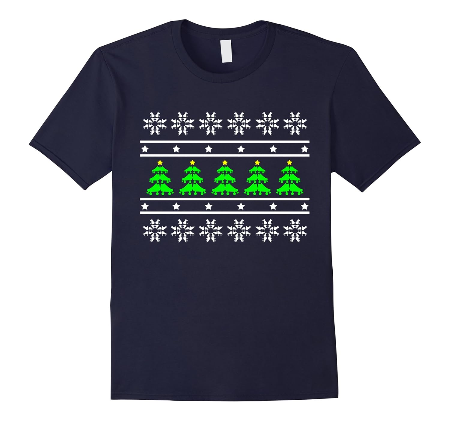 A Very Snow Christmas Long Sleeve Tree T-SHIRT-ANZ