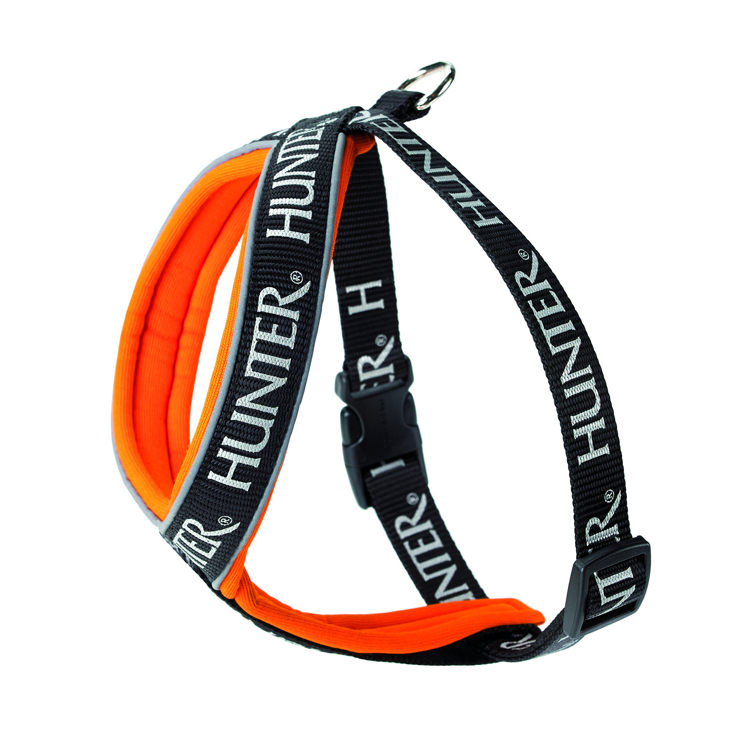 HUNTER Neopren Oakland Reflective Harness, 65 x 100 cm, 3X-Large, Orange/Black