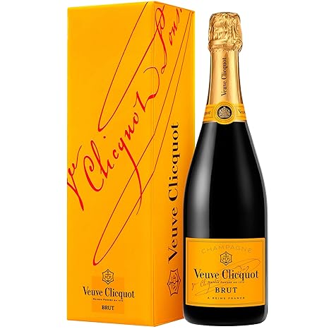 Veuve Clicquot Brut Yellow Label mit Geschenkverpackung (1 x 0.75 l)