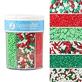 Sweets Indeed Christmas Sprinkles, Holiday Edible