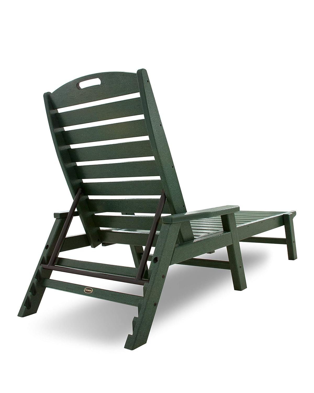 polywood lounge chairs on Patio Lawn Garden Black Polywood Ncc2280ma P Nautical Arms Chaise Chairs