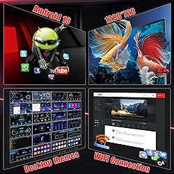 Fuluku【4+64G】 10 Inch Android Radio Double Din