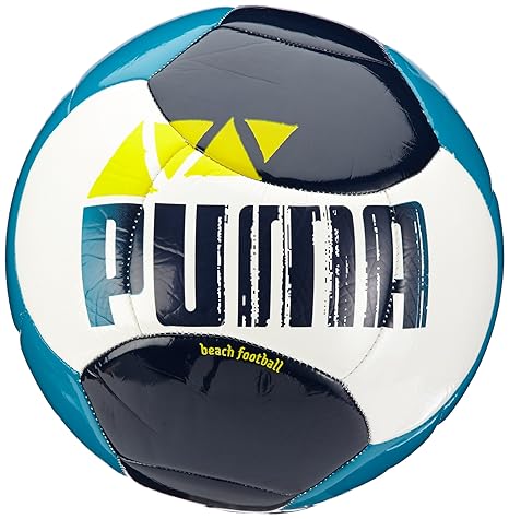 PUMA Beach Football - Balón de fútbol Playa, Color Azul y Blanco ...