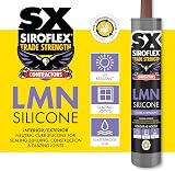 Siroflex SX Contractors Brown Low Modulus Silicone Sealant 300ml - Durable view 2