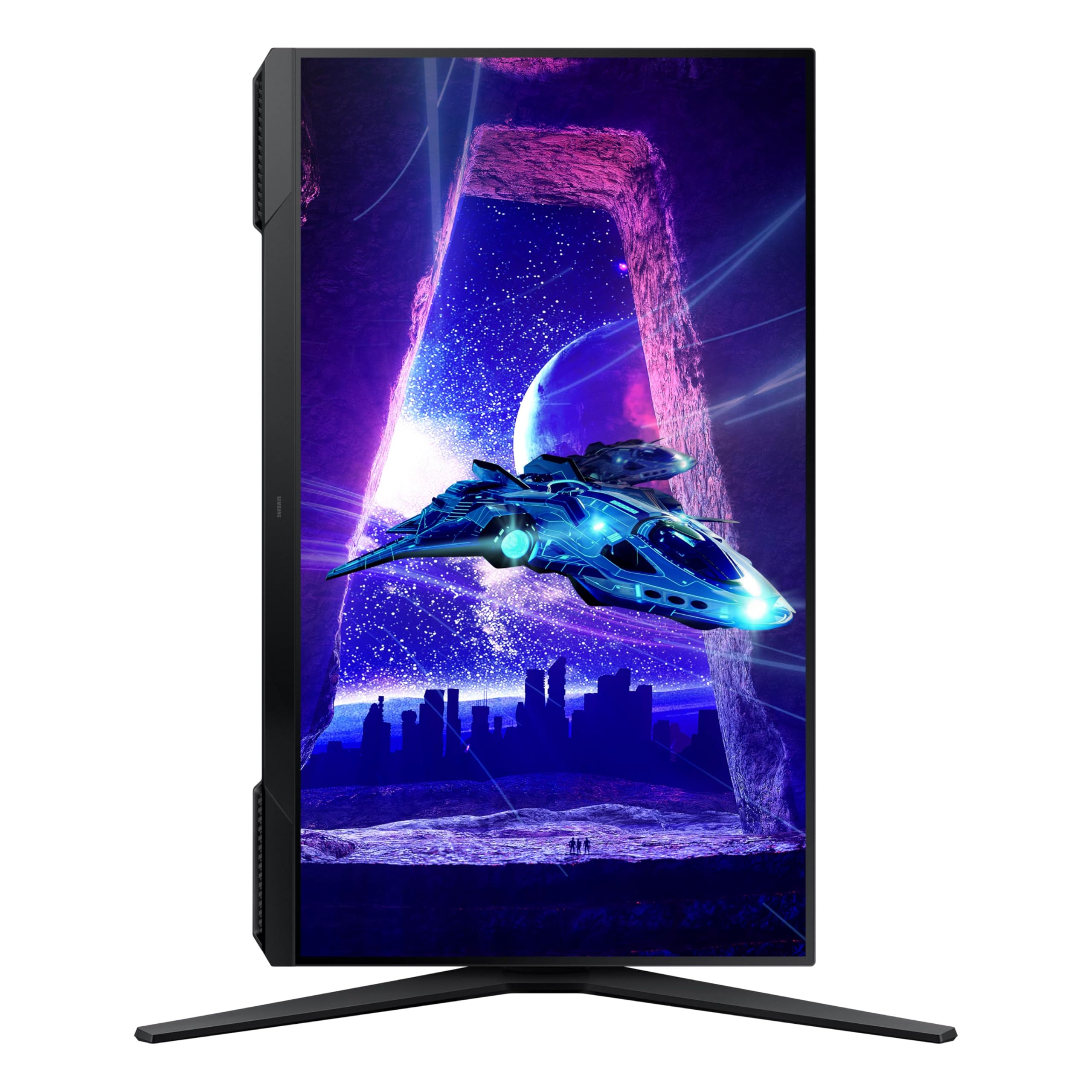 Samsung 24-Inch Odyssey G3 (G30D) Series FHD Gaming Monitor, 1ms, 180Hz, AMD FreeSync, Adjustable Stand, Black Equalizer, Virtual Aim Point, Eye Saver Mode, Flicker-Free, LS24DG302ENXZA