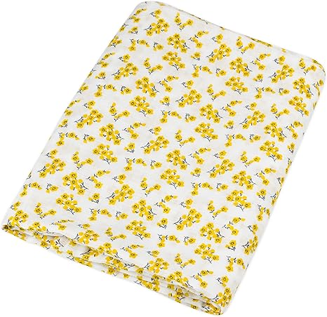 yellow swaddle blanket