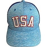 US Hockey Blue Heather Hat Cap | Premium Quality, Comfort & Style | Cotton | Fan Gear Limited Edition | Officially Licensed Apparel