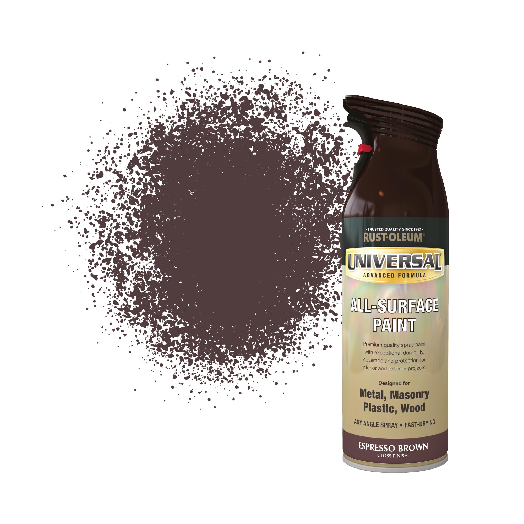 Rust-Oleum 400ml Universal Spray Paint - Espresso Brown
