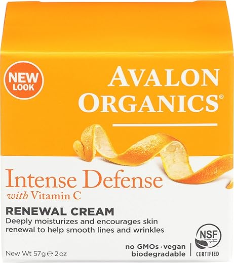 アバロンオーガニック ビタミンC リニューアルフェイシャルクリーム 56ml [並行輸入品]