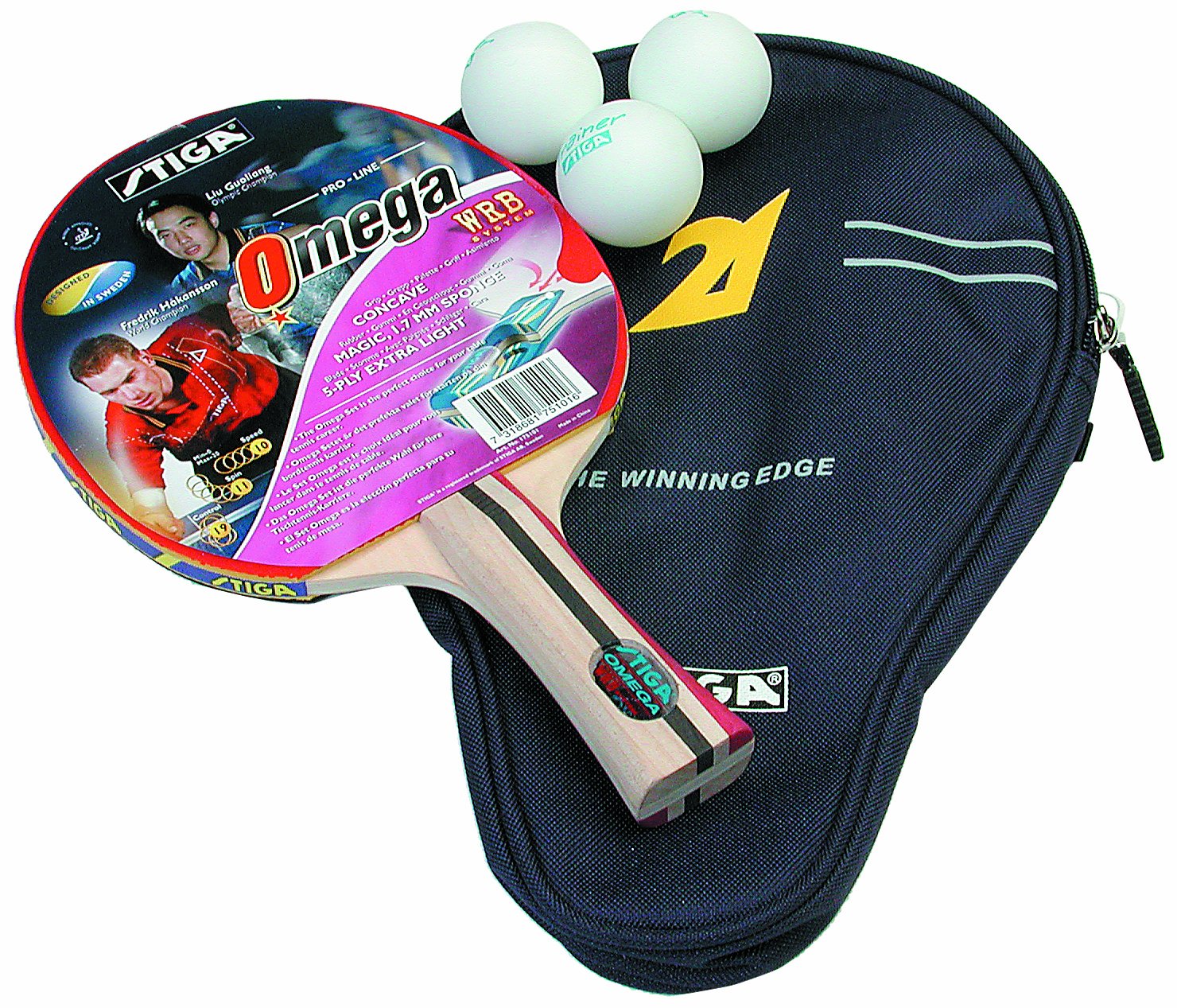 Stiga Omega Table Tennis Set Multicoloured Amazon.co.uk Sports