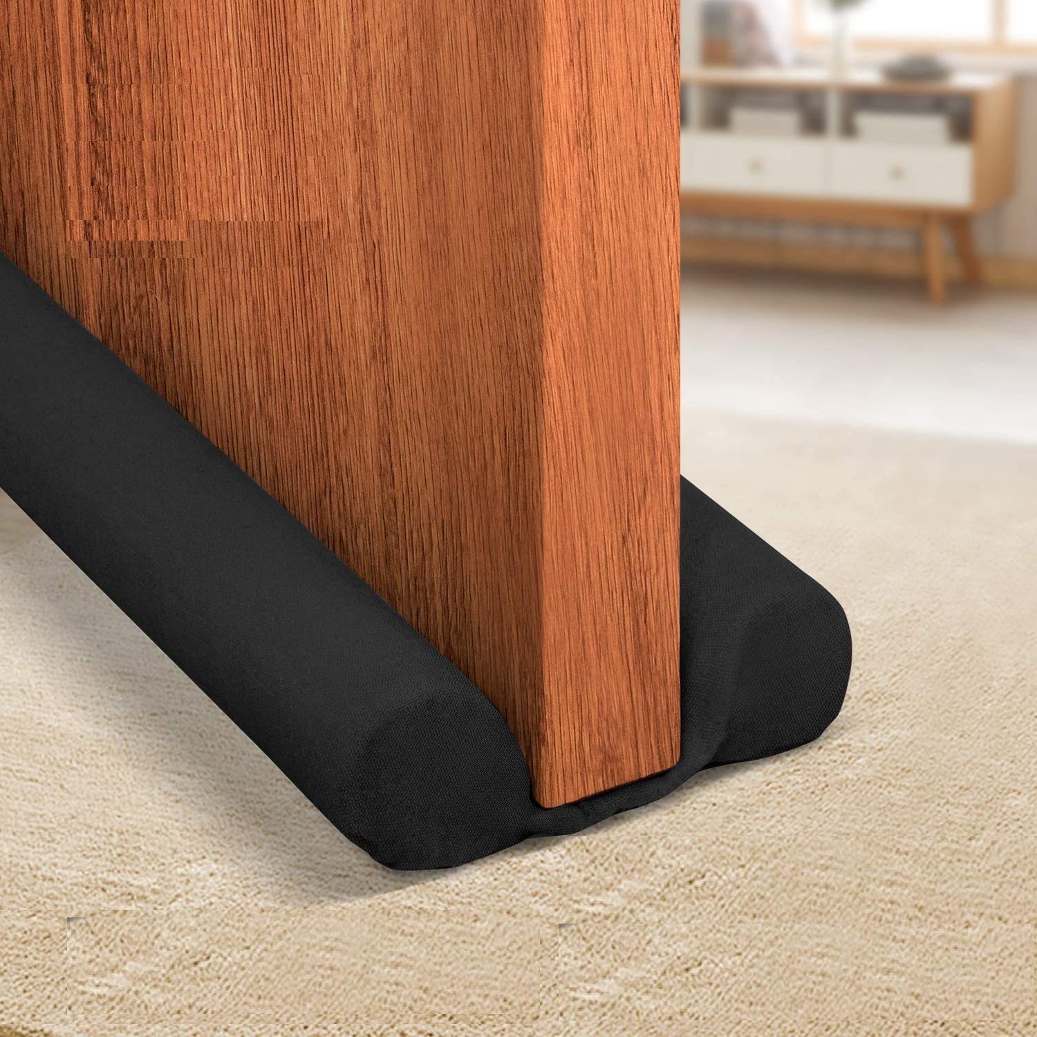 Stuti World Washable Fabric Under Door Twin Draft Guard Cover Stop