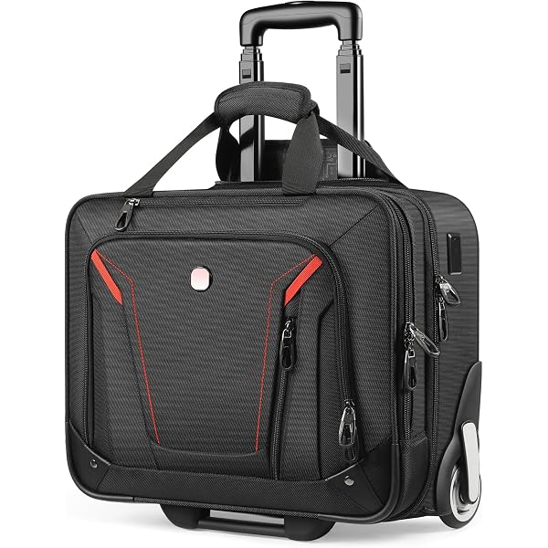 Amazon.com | Alpine Swiss Rolling Briefcase Work Overnight Travel