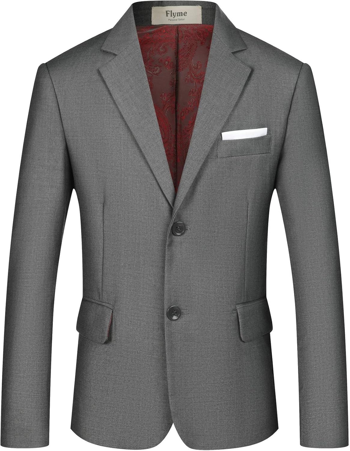 boys slim fit navy suit