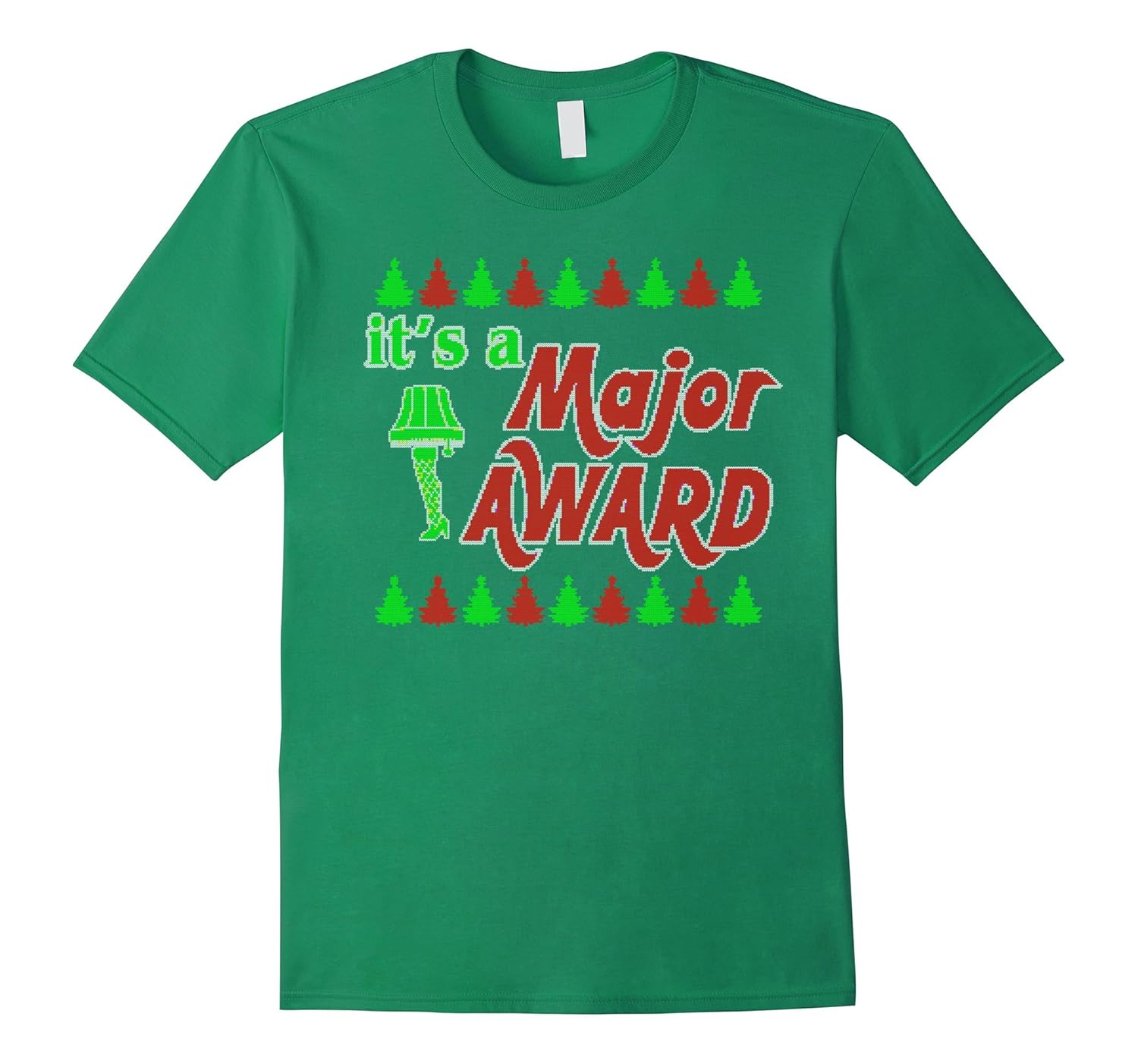 It's a Major Award Ugly Knit Christmas Sweater design Tshirt-Rose