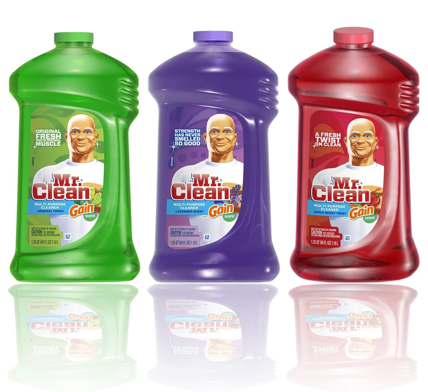 Buy 40 Ounce Pack Of 3 Mr Clean With Gain Multi Surface