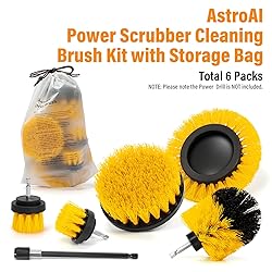 AstroAI Drill Brush Attachment Set 6 Piece Power