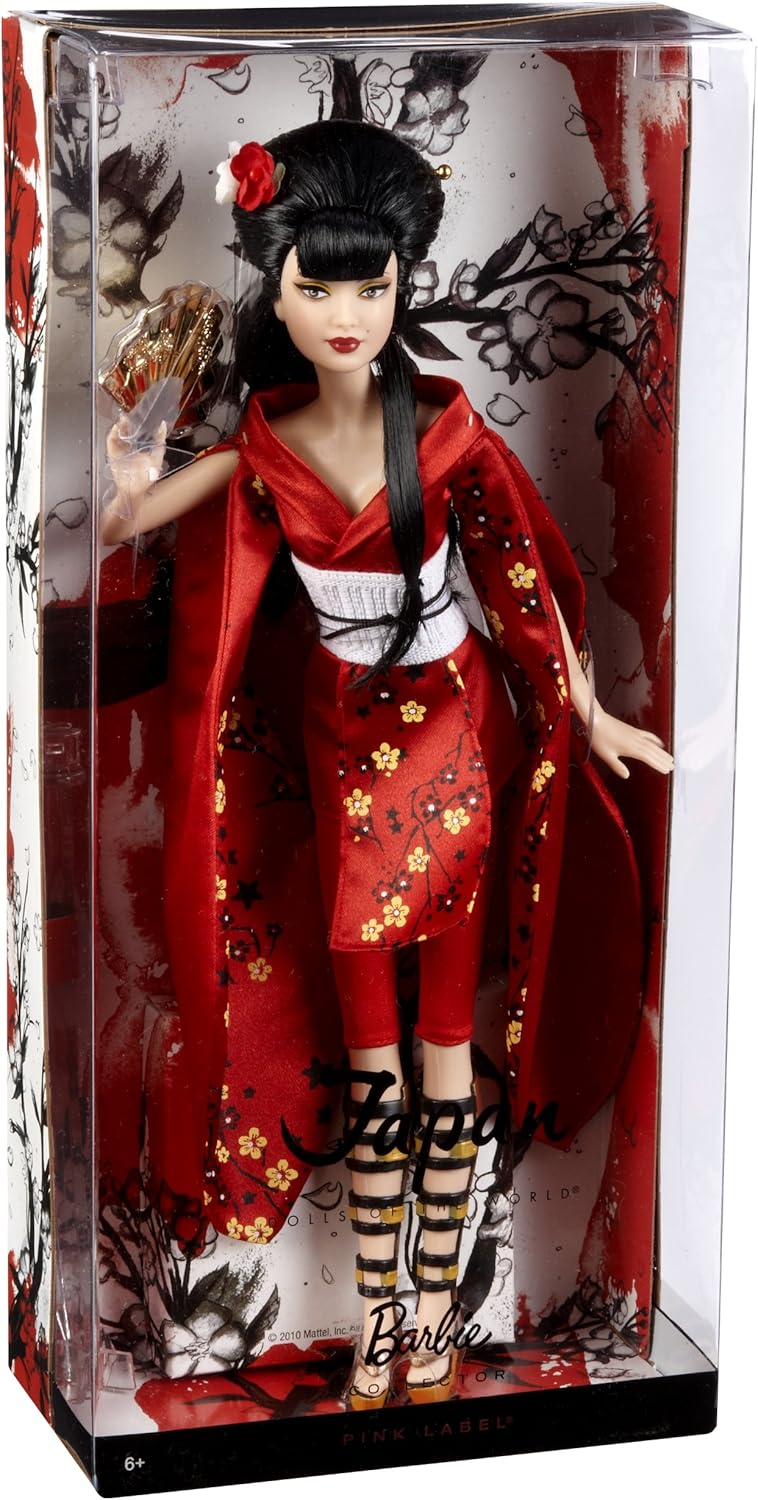 barbie japonesa mattel