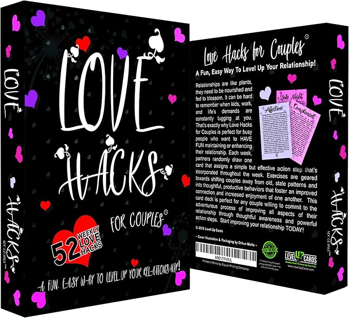 Amazon Com Love Hacks For Couples Game Fun Wedding Gift Or