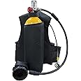 YIYADECO 2L Scuba Tank Kit, Mini Scuba Tank with Backpack and Regulator, 25-30 Minutes Diving Time, Portable Diving Set, Reusable Diving Cylinder Kit