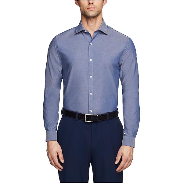 slim fit dress slacks Non Iron Red & Navy Button Down Collar Men's Sport Shirt  Wilkes & Riley,  LLC