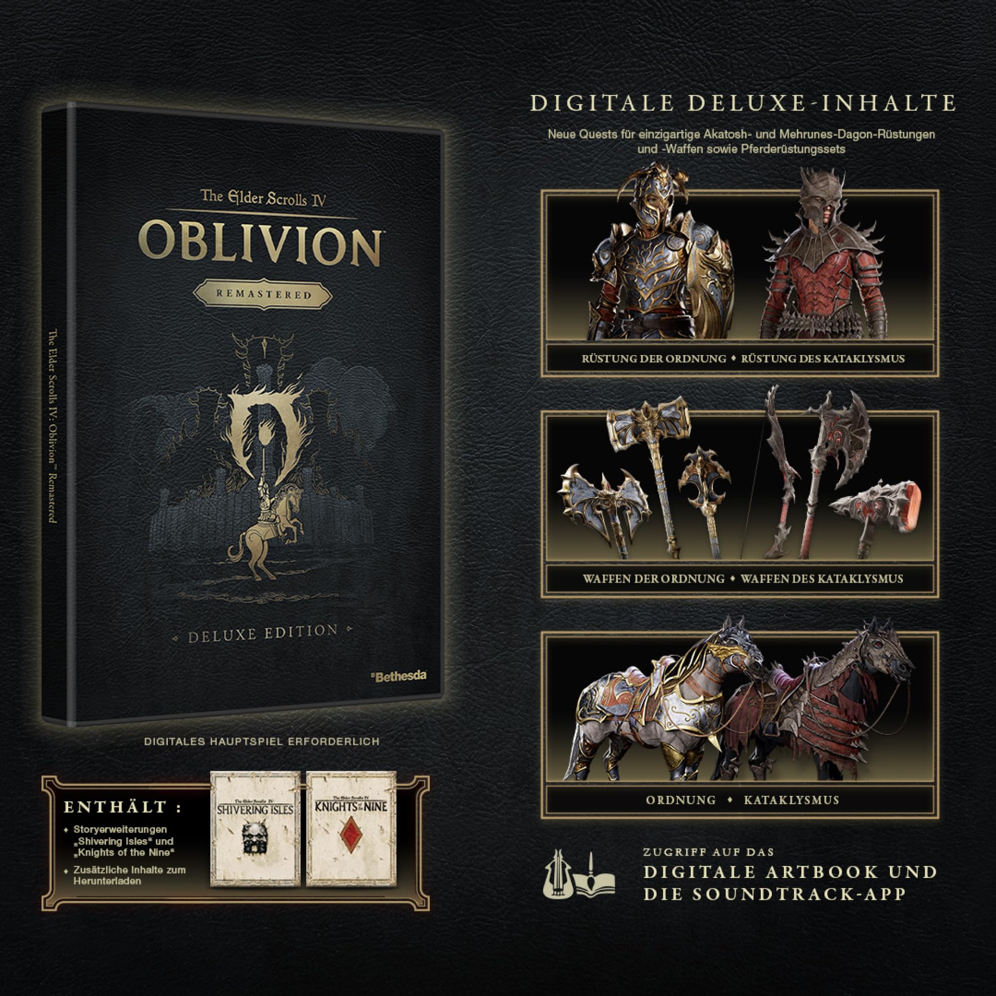The Elder Scrolls IV: Oblivion Remastered – Physische Deluxe Edition – PlayStation 5 | Digitaler Download erforderlich 2