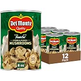 Del Monte® Mushrooms Stems and Pieces 8 oz. Can, 12 Pack