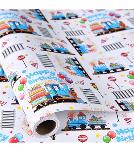 WRAPAHOLIC - Rollo De Papel De Regalo Para Coche, Mini Rollo