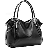 HESHE Leather Shoulder Purses for Women Tote Handbags Top Handle Bags Designer Satchel Handbag Ladies Hobo Bag Crossbody Bags
