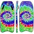 Inflatable Bodyboard Portable Surfboard with Hammer Seam Technology Storage 48 Inch Super Folding Body Board with Max Inflation Pressure 15PSI