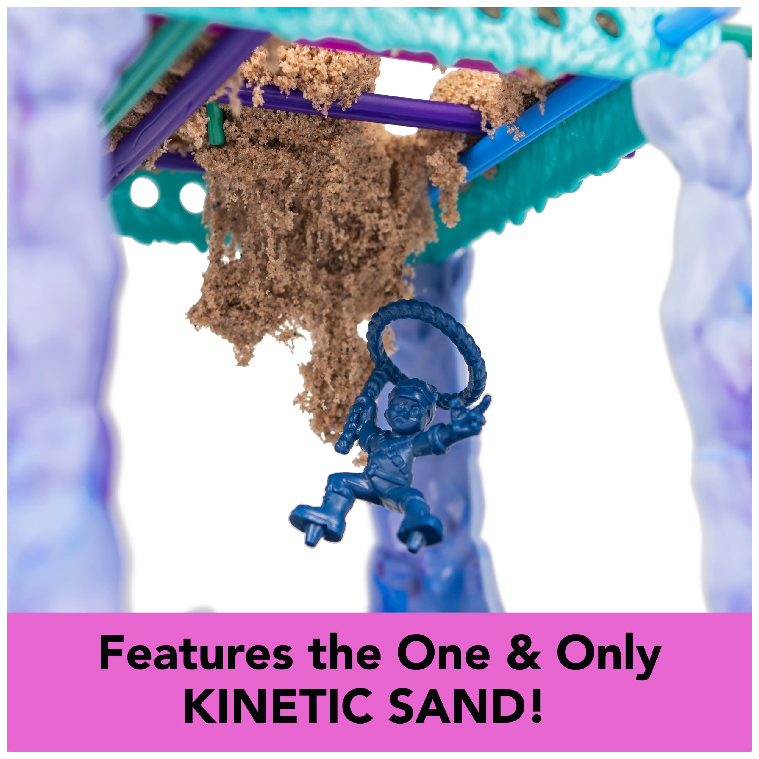 Spin Master Games Sink N’ Sand, Midnight Jungle Amazon Exclusive Kids Board Game with Kinetic Sand for Sensory Fun Gift Idea, for Preschoolers and Kids Ages 4 and up