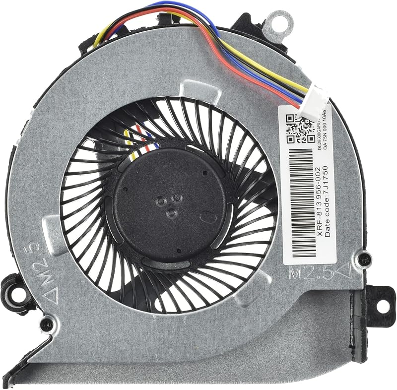 LPUK CPU Cooling Fan for HP 14-ab 14-ax 15-ab 15-ak 15-an 17-g 17-s 806747-001