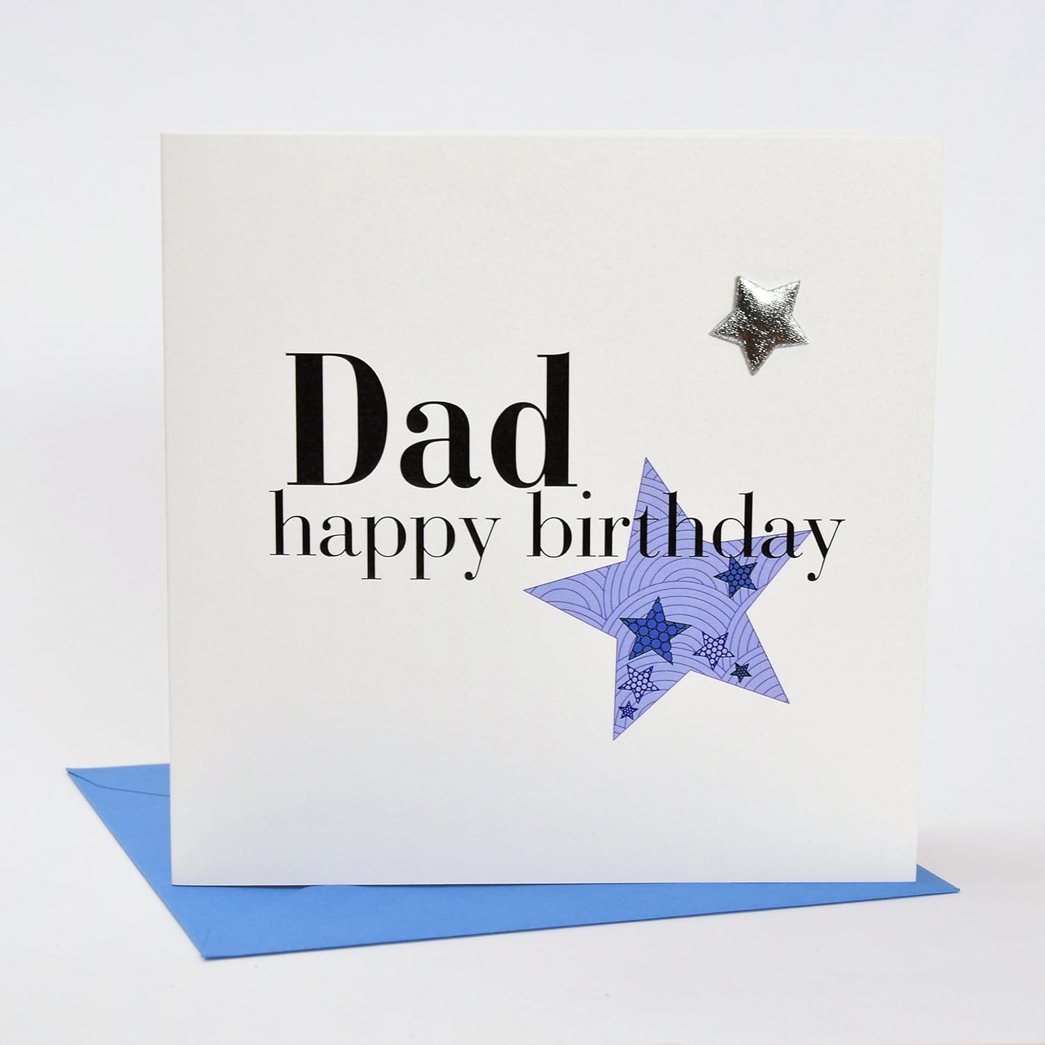 Claire Giles Greeting Cards, Happy Birthday Daughter-in-Law Card, Pink Hearts Design Greeting Card, Embellished With A Padded Star